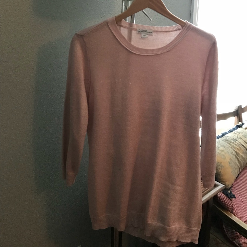 Sparkly Pink Sweater